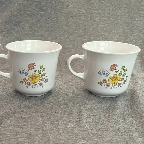 Corelle Spring Meadow Coffee Cups Set of 3 - Picture 2 of 11